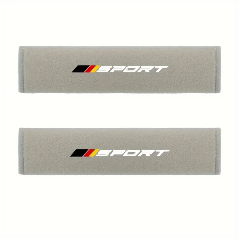 2 pcs Soft and Comfortable Car Seat Belt Cushions, Personalized and Fashionable Seat Belt Cushions, Suitable for Vehicle Use