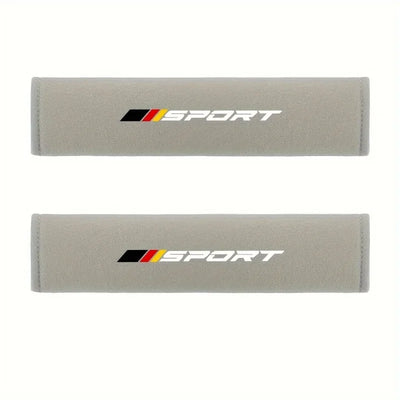 2 pcs Soft and Comfortable Car Seat Belt Cushions, Personalized and Fashionable Seat Belt Cushions, Suitable for Vehicle Use
