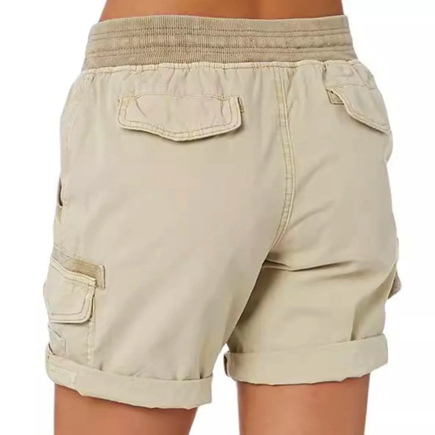 Women's Cargo Shorts Summer Multi Pockets Quick Dry Shorts Hiking Travel Golf Fishing Stretch Lightweight Female Shorts