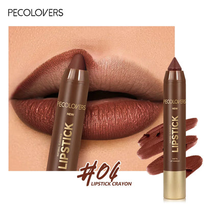 Fine Tip Lip Liner Pen Soft Mist Matte Lip Crayon Sexy Brown Red Lipstick Pencil Lip Contouring Lipliner Outline Tint Cosmetic