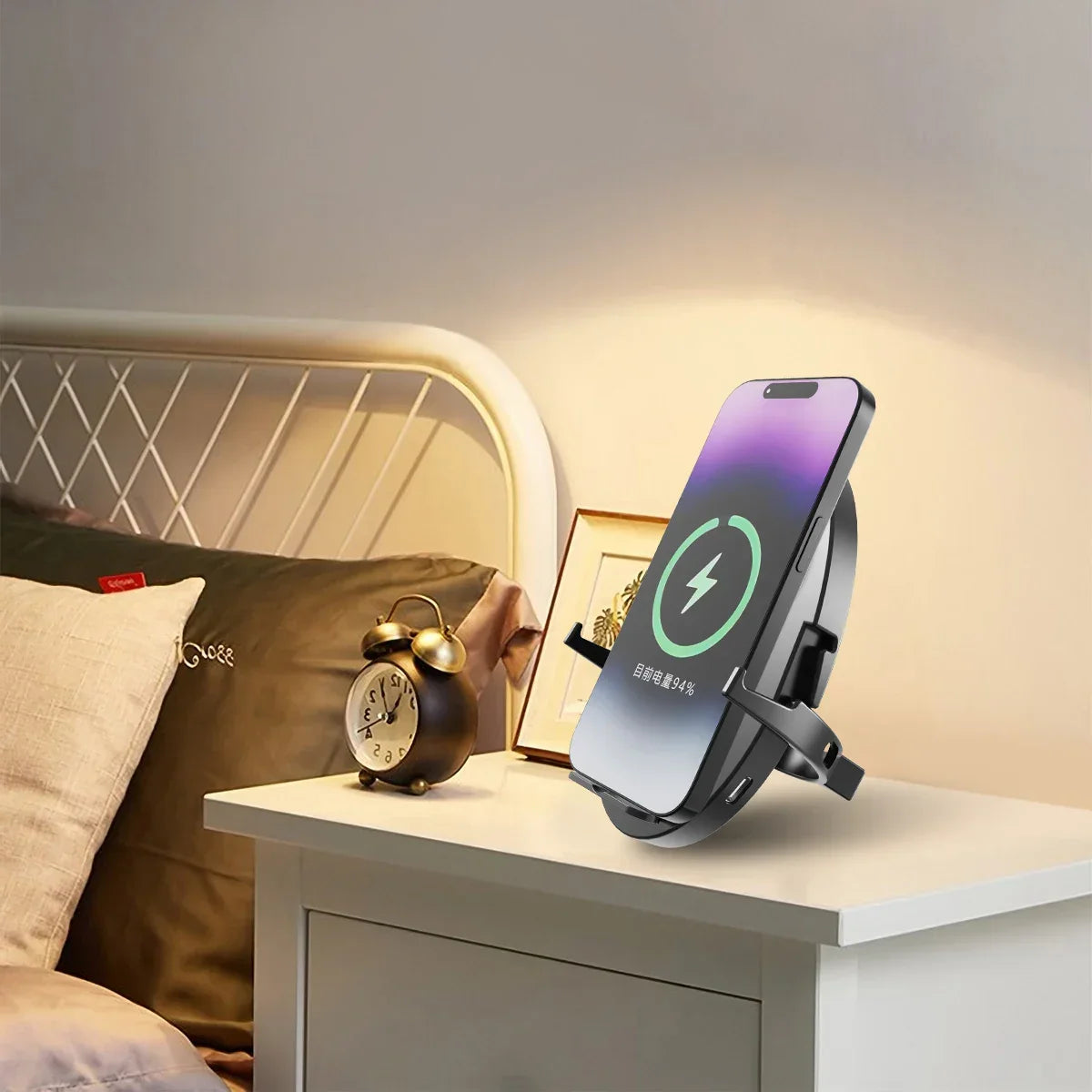 New Foldable Quick Wireless Charging Station Stand 15W Convenient Mobile Phone Wireless Charger Charger Quick Charging Station