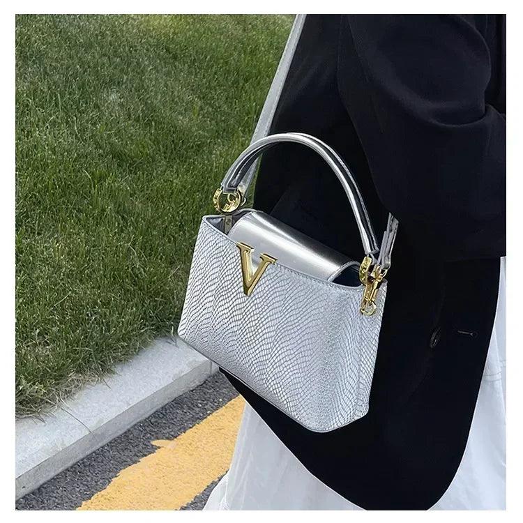 2025 new high-sense women’s designer handbag - feminine versatile large capacity for work & crossbody