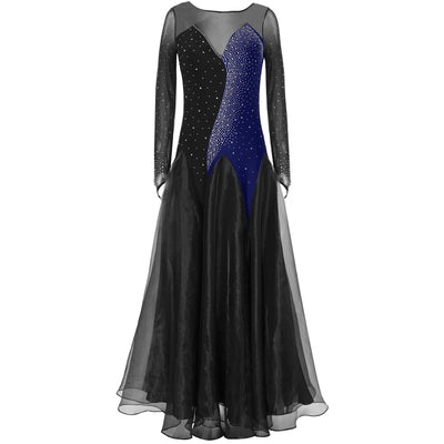Waltz Ballroom Competition Dress Women Evening Gowns Concert Outifts Modern Tango Standard Dance Performance Stage Costume