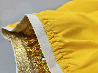 Women Latin Dance Dress Halter Crop Top