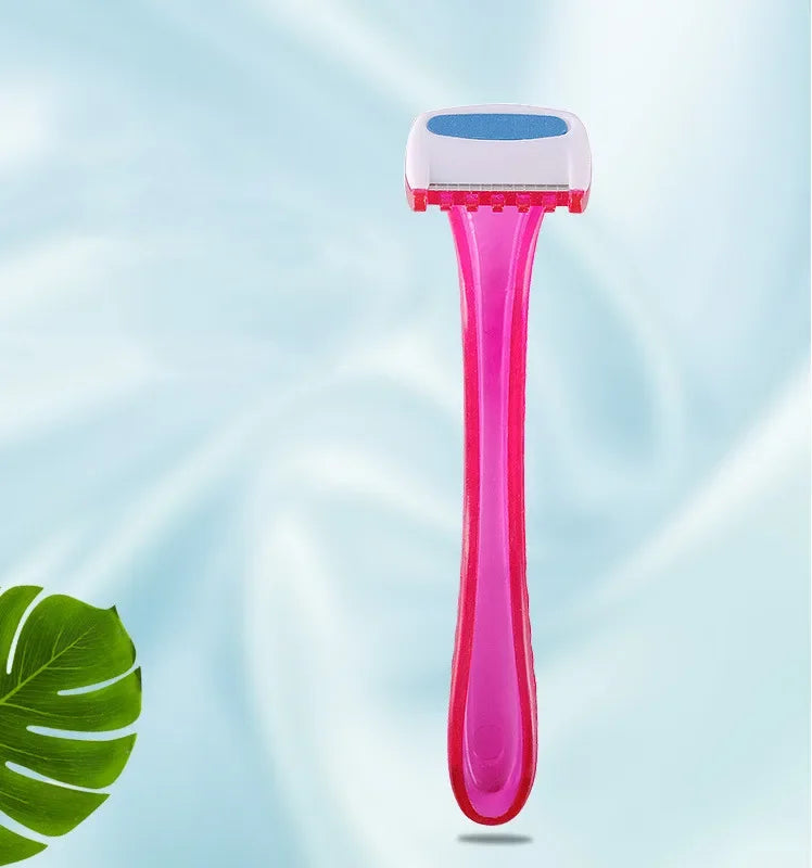 Women's safety razor blade facial/leg/armpit/bikini beauty hair removal razor，cc005