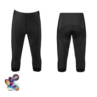 All bBlack 7-Point Bicycle sShorts, Mountain Bike Bibs, Comfortable Seat Cushions