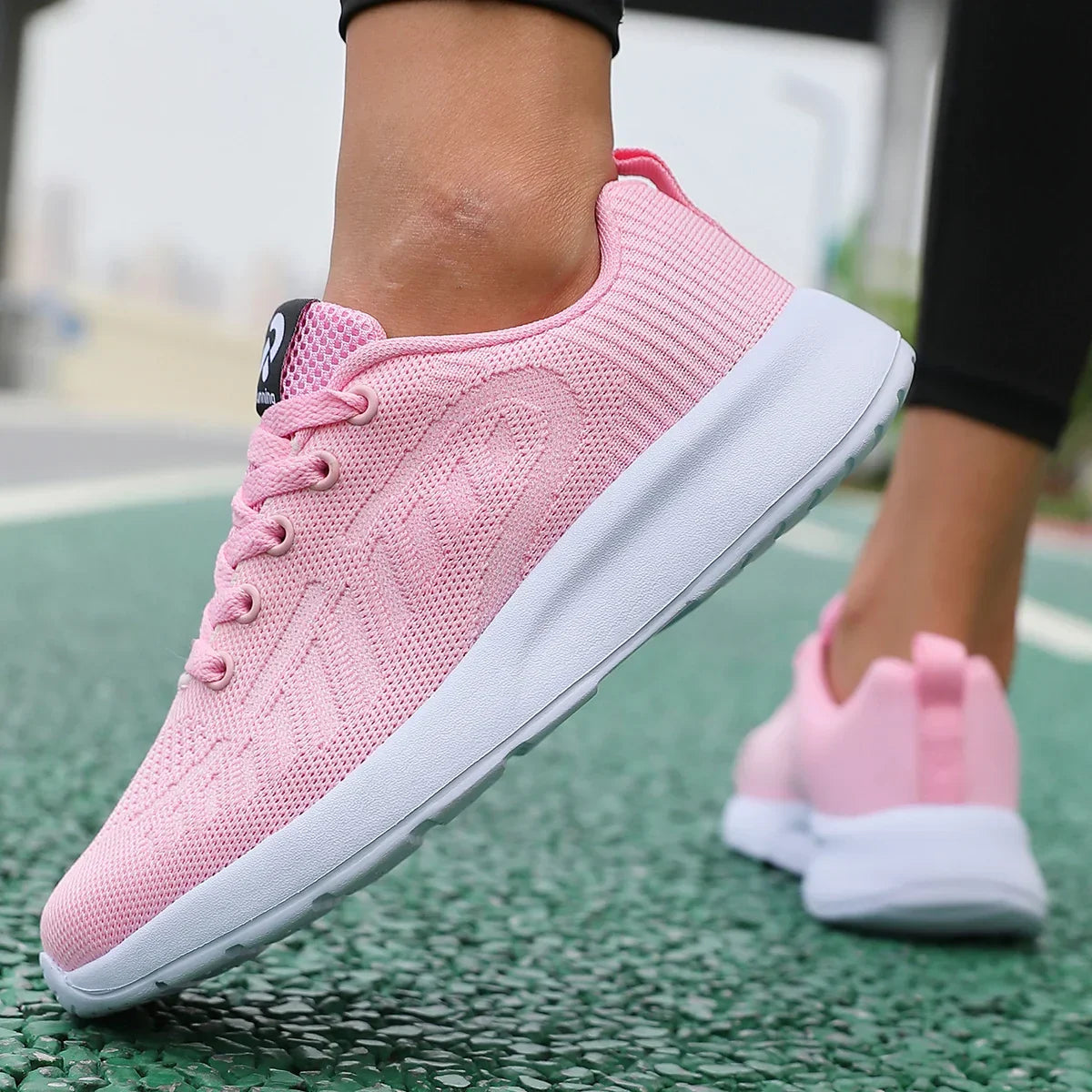 Women's Sports Shoes with Breathable Mesh and Anti Slip Surface Suitable for Running Jogging School and Outdoor Activities 2025