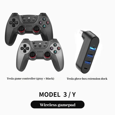 Gaming Controller Car Wireless FOR Model Y/3 Usb Connection Full Area Joystick Anti Slip Double Person Tv Computer Pc gamepad