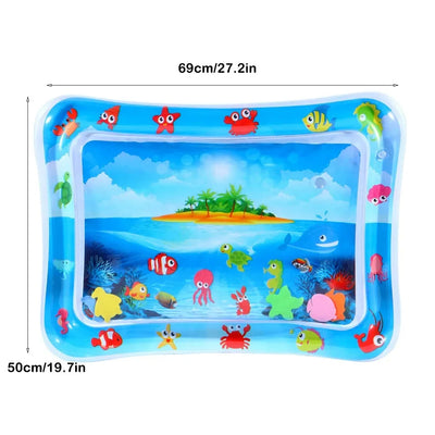 Baby Water Mat Inflatable Cushion Infant Toddler Water Play Mat for Children Early Education Developing Kid Toys Summer Toy Gift