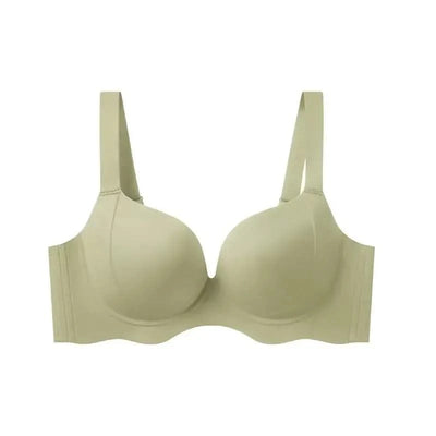Wireless and Traceless Large Size Women's Anti-sagging Thin Mold Cup Bra