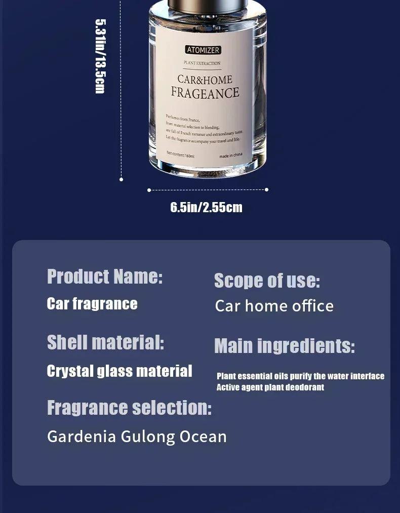 Car mounted fragrance spray perfume essential oil diffuser humidifier intelligent large capacity high quality