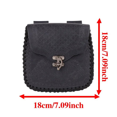 Medieval Viking Costume Accessories Belt Bags Men's and Women's Medieval Bag Belts Halloween Role Playing Accessories