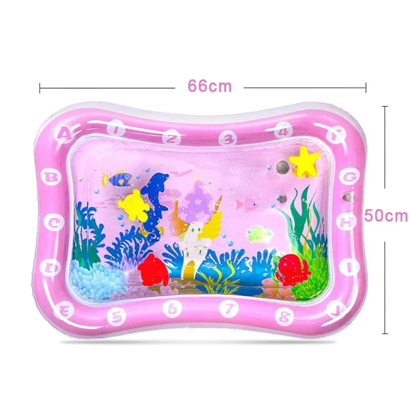 Baby Water Play Mat Early Education Developing Activity Toys Inflatable Cushion PVC Infant Tummy Time Toddler Water Pad for Kids