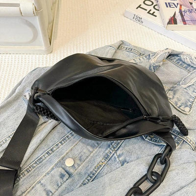 Designer Woman Waist Bag Quality Soft Leather Fanny Pack Purse Fashion Brand Ladies Belt Bag Luxury Shoulder Crossbody Chest Bag