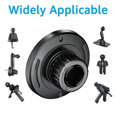 For MagSafe Car Mount Accessories Universal Magnetic Car Phone Holder Parts Suitable for 17mm Ball Head Base Magnet Brackets