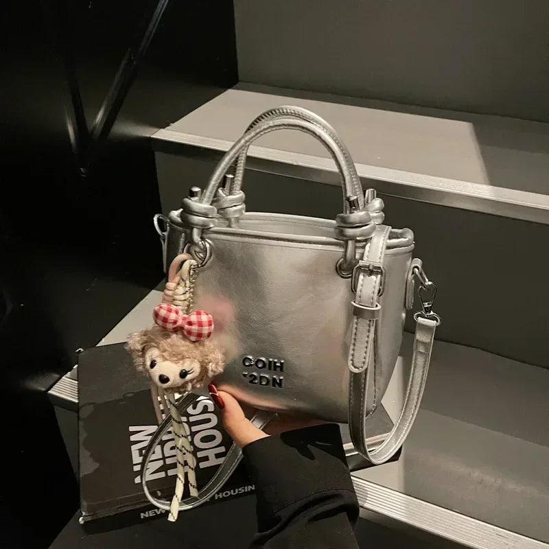 2025 unique women’s handbag designer shoulder purse minimalist bucket & square bag versatile crossbody for work