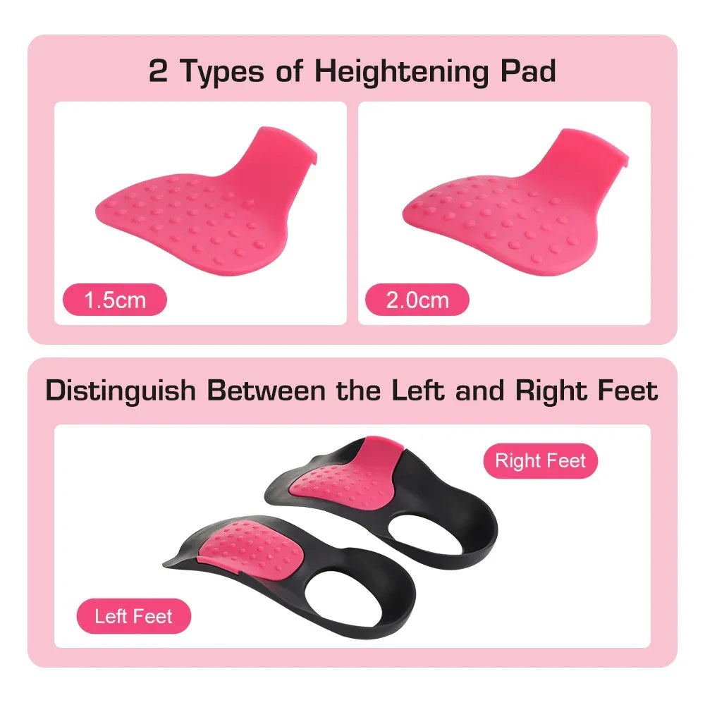 Orthopedic Arch Support Insoles for Flat Feet & X/O Legs Correction - Pain Relief Plantar Fasciitis Insoles for Men and Women