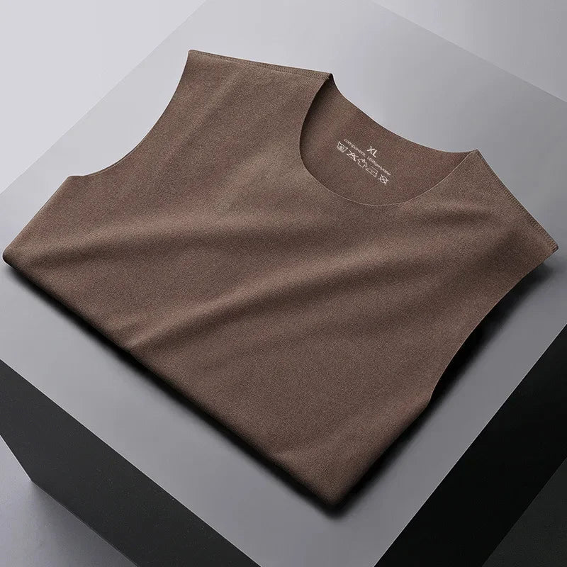 Men's shapewear tight fitting vest underwear seamless waist training vest abdominal control weight loss shapewear