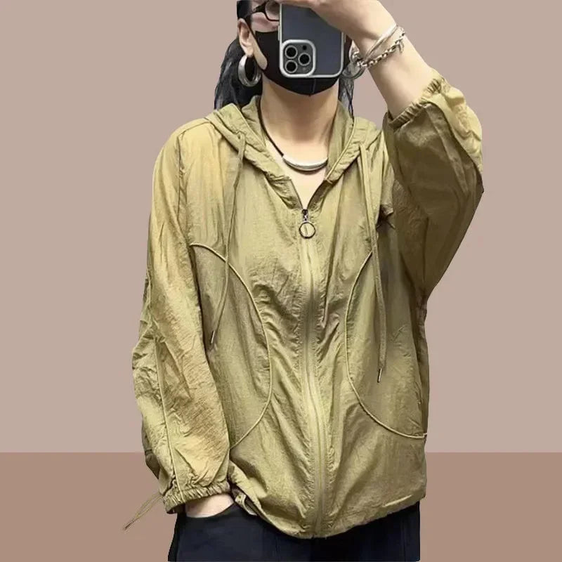 Women's Jacket Beach Thin Sunscreen UV Protection