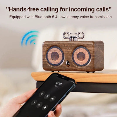 Bluetooth speaker, wireless, desktop, high-quality sound, low bass, volume, mini, outdoor, plug-and-play, retro, portable speake