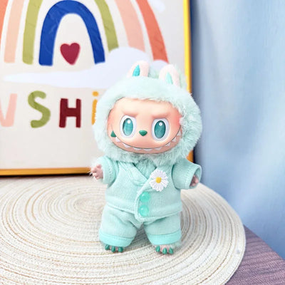 Labubu I II Clothes Pendant Labubu Sitting Baby Clothes Fashion Suit Cute Accessories