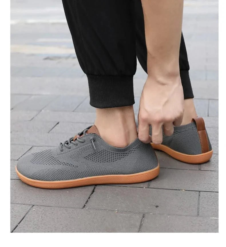 Wide Toe Barefoot Shoes Mens Womens Minimalist Walking Sneakers Shoes | Zero Drop Sole | Breathable Mesh Cross Training Shoes