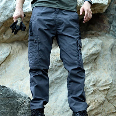 Tactical Cargo Pants Mens Multi Pocket Casual Trousers Waterproof Outdoor Cargo Pants Male Outwear Wear-resisting Trousers