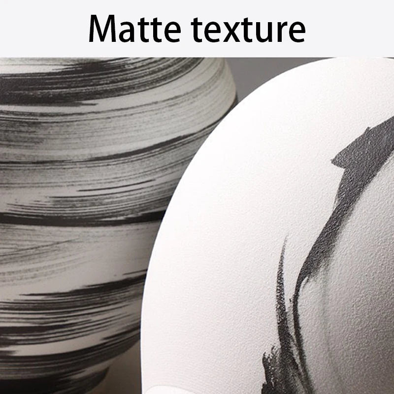 Ceramic Vases Large Home Decoration Flower Bottle Modern Elegant Nordic Interior Minimalist Vases for Centerflowers of Tables