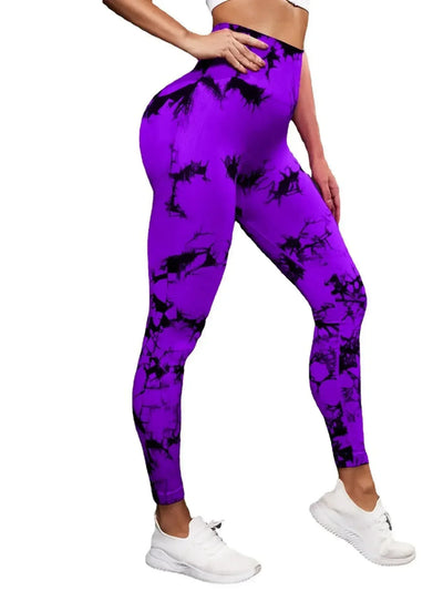 New Tie Dye Yoga Sport Leggings Women