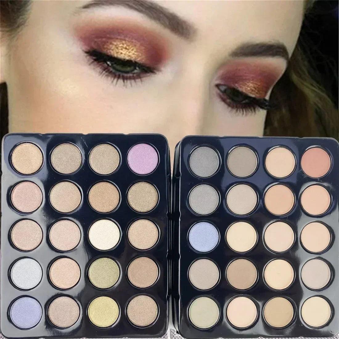 Women’s complete makeup set – eyeshadow lip blush nail polish kit
