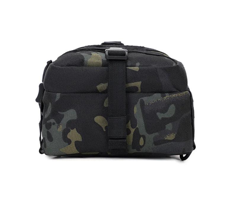 Men's Camping Chest Bag Tactical Sports Shoulder Outdoor Fanny Pack Hiking Climbing Cycling Fishing MOLLE System Sling Bags