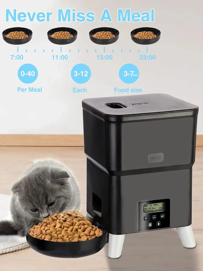 2L Automatic Pet Feeder Smart Food Dispenser for Cats and Dogs Timed Quantitative Feeding Scientific Feeding Pet Supplies