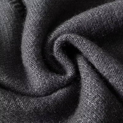 Grey Cropped Sweaters For Women Autumn Winter Knitted Sweater Woman Long Sleeve V Neck Knit Top Pullover Short Sweaters