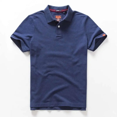 Summer Mens Polo homom shirts Cotton Shirts Short Sleeve Letter Embroidered Emblem Simple Shirt for Male golf clothing t-shirts