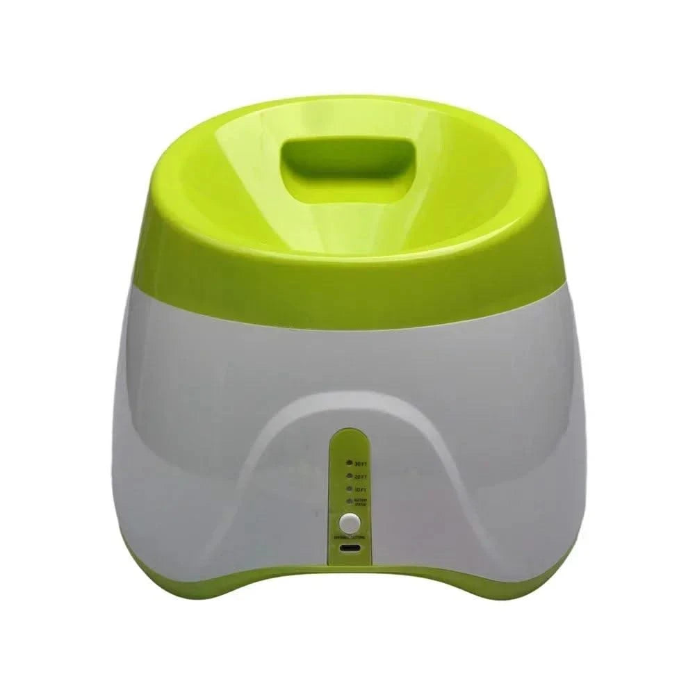 Automatic Dog Ball Launcher with 3 Distance Settings for Indoor & Outdoor Play, Keeps Pets Active & Healthy.