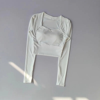 Women's Long Sleeve Seamless Fitness Top