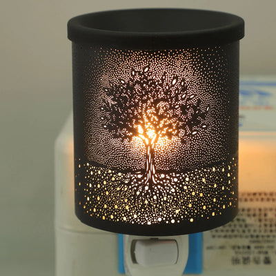 Scented Wax Melting Burner Aromatherapy Wax Melt Warmer Indoors Electric Fragrance Diffuser Home Wax Melt Warmer Decor US Plug