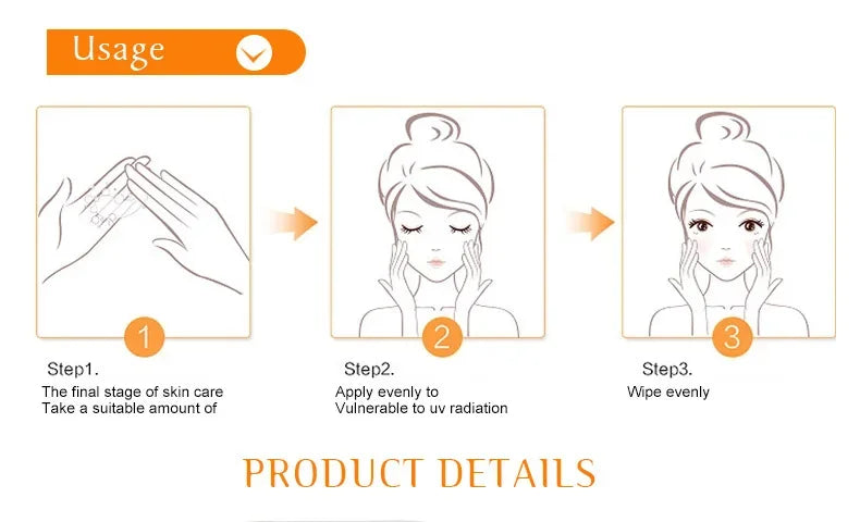 Facial Body Sunscreen Whitening Sun Cream Sunblock Skin Protective Cream Anti Sun Facial Protection Cream SPF 50/SPF 90