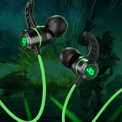 TYPE-C Wired Headphones Gaming Headset Bass Stereo Gamer Earphones Noise Cancelling Earbuds With Mic In-ear Handfree