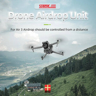 Drone Outdoor Remote Airdrop For DJI Air 3S Transport Delivery Device Dispenser For DJI Mini 4 Pro/Air 3 Thrower Accessories