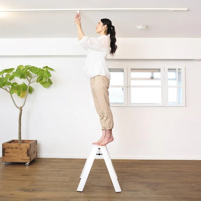 Folding Aluminium Ladders Scaffolding Stool Foldable House Ladder Portable 3 Step Stairs Climbing Multifunction Home Furniture