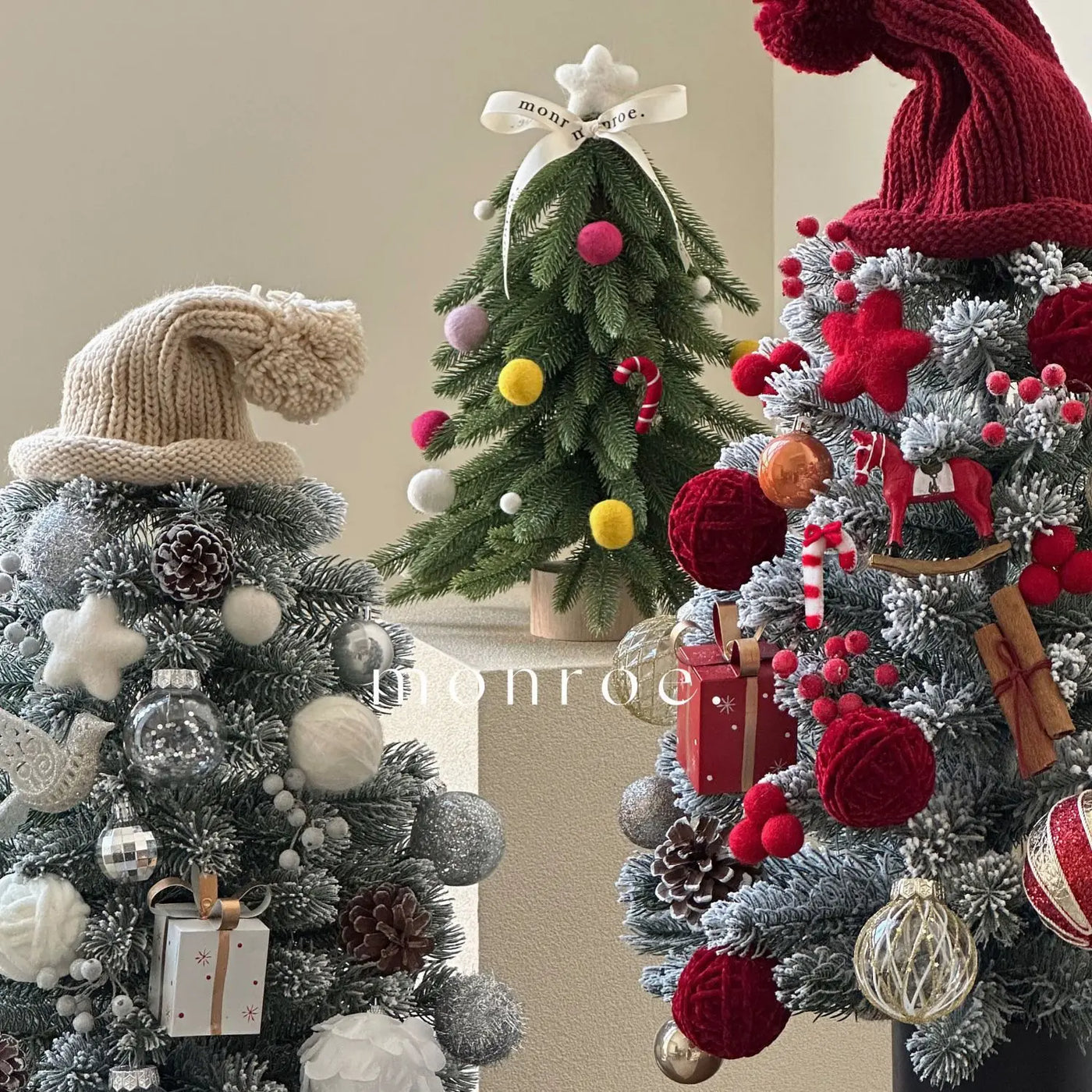 Christmas Decorations Set - Christmas Tree Ornaments, Home Greenery Accents, Festive Decor & Holiday Gifts