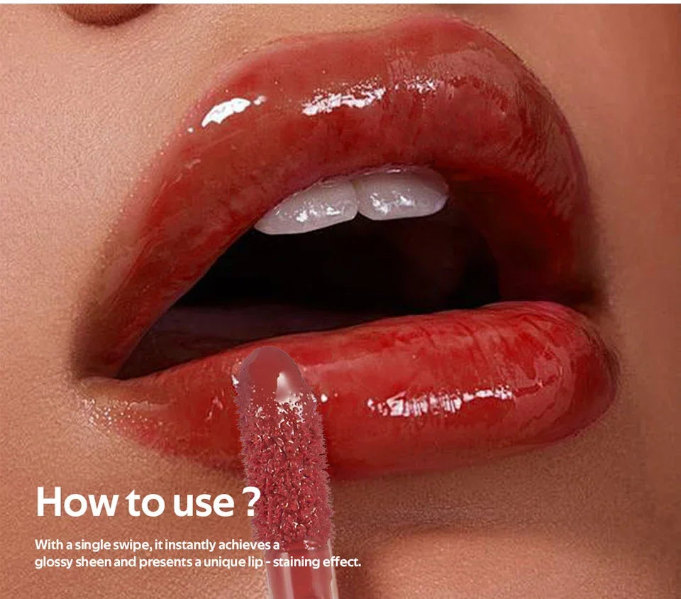 Lip Stain Vb Hydrating Gloss Stain 12HR Hydration Long-Lasting Moisturize Nourish Lips Hydra Honey Instant Glossy Wetness Makeup