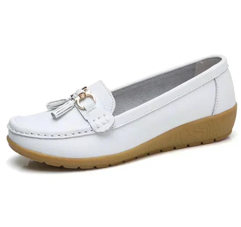 Women slip on loafers flat shoes moccasins casual sneakers