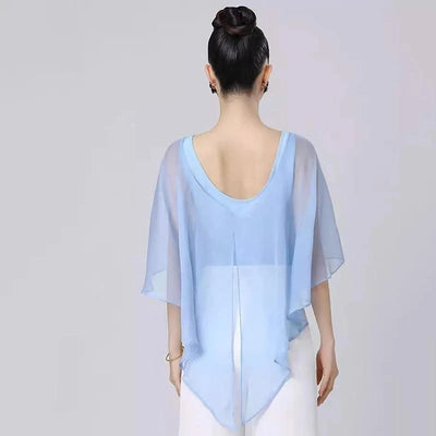 Pink Latin Dance Tops For Women