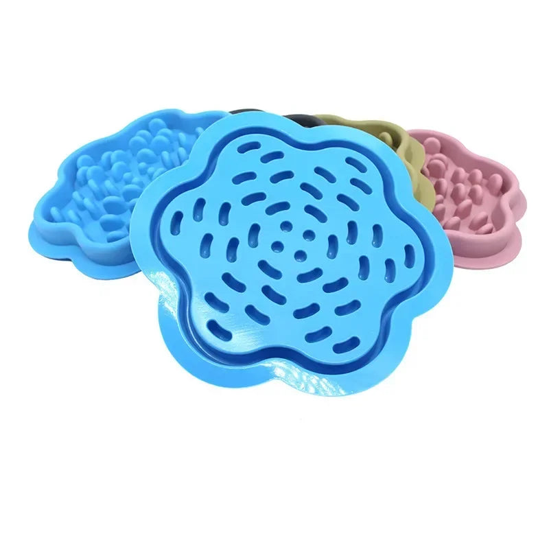 Pet Products Mat For Dogs Cats Slow Food Bowls With Suction Cup Feeding Food Silicone Lick Pad Dog Slow Feeders Treat Dispensing