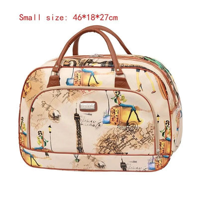 Fashion Cartoon Print Travel Bags for Women