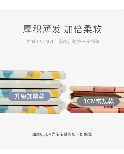 Baby Play Mats Activities Mats For Baby Game Mats Waterproof Children's Rug Mother Kids Crawling Play Floor Folding Soft Carpets