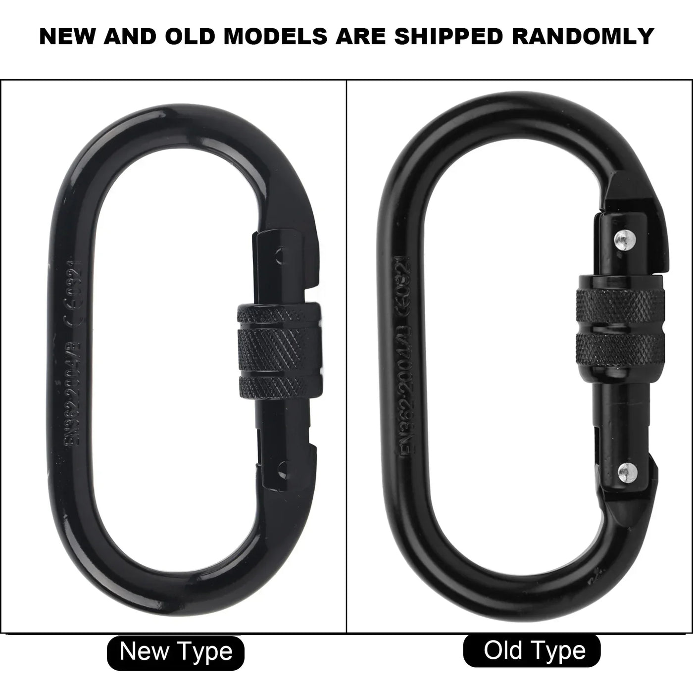 Carabiner 7075 Aviation Aluminum Outdoor Climbing Mountaineering O Shape Automatic Lock Development Safety  Carabiner