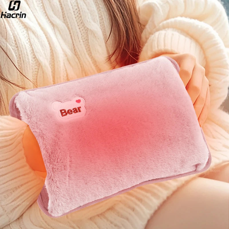 Hand Warmer Electric Hand Heater Portable Hand Heating Warmer Rechargeable Electric Heated Gloves Warm Hand Pocket Hot Water Bag